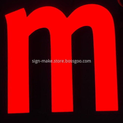 3D Gel Filled Alphabet Letters for Windows